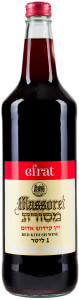 Вино червоне солодке "Massoret" ТМ "Efrat" мевушаль 1 л