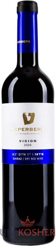 Вино червоне сухе "Shiraz" "Vision" ТМ "Teperberg"