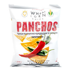 Чипси пшенично-кукурудзяні зі смаком паприки "Panchos" (мезонот) парве 82 г